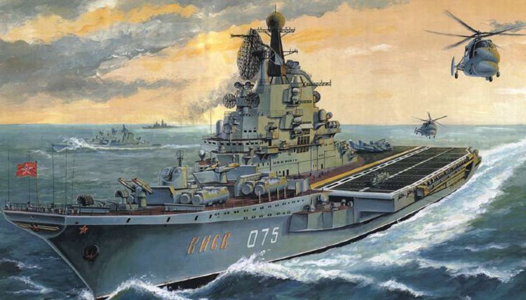 Авианесущий крейсер "Киев" (1:700)