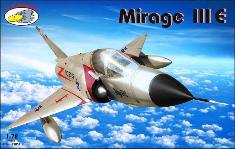 Miraqe IIIE - сборная модель истребителя-бомбардировщика