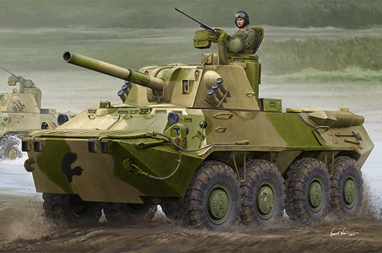 2С23 Нона - СВК САУ  советское  самоходное орудие сборная модель