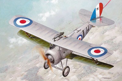 Nieuport 27 C1 fighter kit model