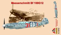 "Мессершмитт" Bf.109 G12 немецкий истребитель сборная модель