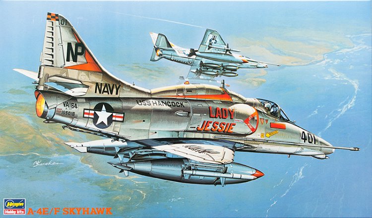  A-4E/F Skyhawk Скайхок  палубный штурмовик сборная модель 1/32