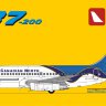 Боинг 737-200 Canadian North пассажирский региональный самолет сборная модель