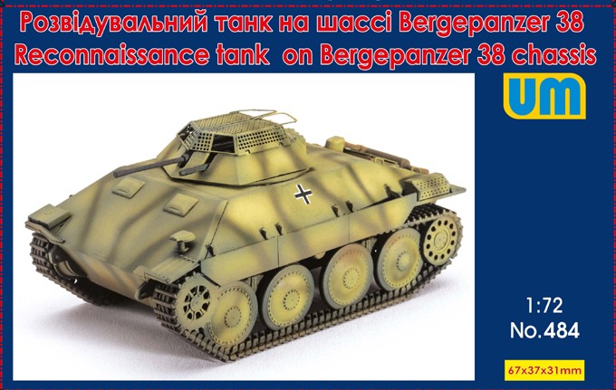 Reconnaissance tank on Bergepanzerwagen 38 chassis