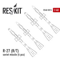 Р-27 Р/Т набор авиационных ракет воздух -воздух 1/48