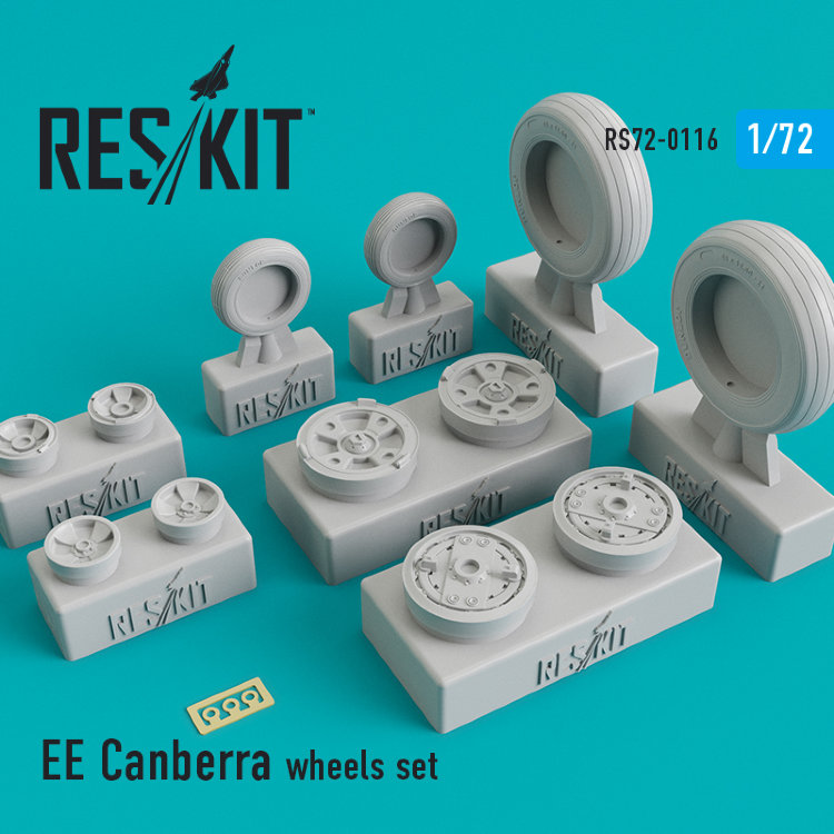 EE Canberra (Канберра) набор смоляных колес 1/72