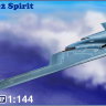 B-2 Spirit бомбардировщик СТЕЛС-невидимка  сборная модель 1/144