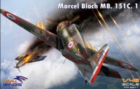 Marcel Bloch MB.151C.1 истребитель 1/48
