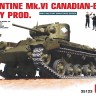 Танк Валентайн Mk VI Канадский вариант, ранняя версия Сборная модель