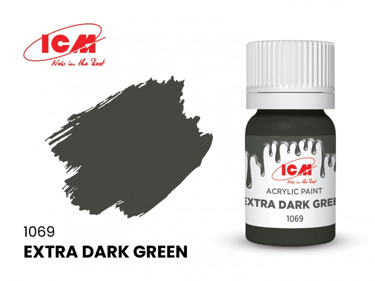 ICM1069 Экстра темно-зеленый