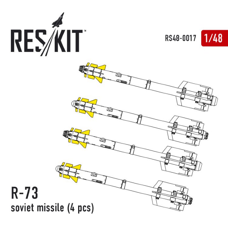 Р-73 набор авиационных ракет воздух -воздух 1/48