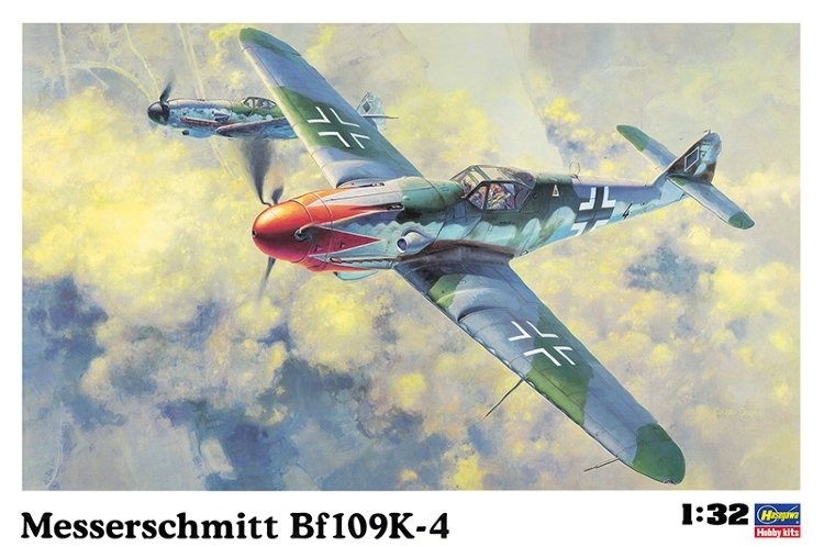 Bf 109 K-4 "Мессершмитт"  немецкий истребитель сборная модель