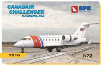 Challenger C-143A/CL-604  пассажирский самолет сборная модель