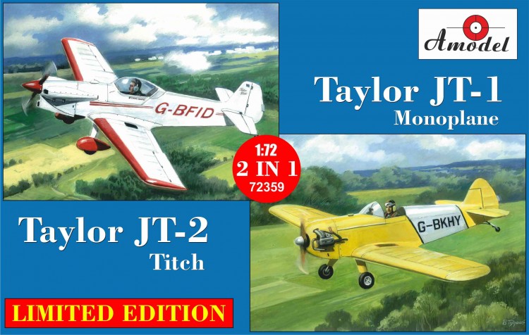 Taylor JT-1(G-AXYK) & JT-2 (G-AYZH) set 2 in 1