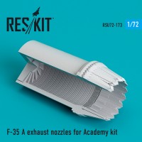 F-35 A exhaust nozzles for Academy kit