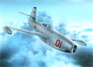 Yakovlev Yak-23 Red & White Stars