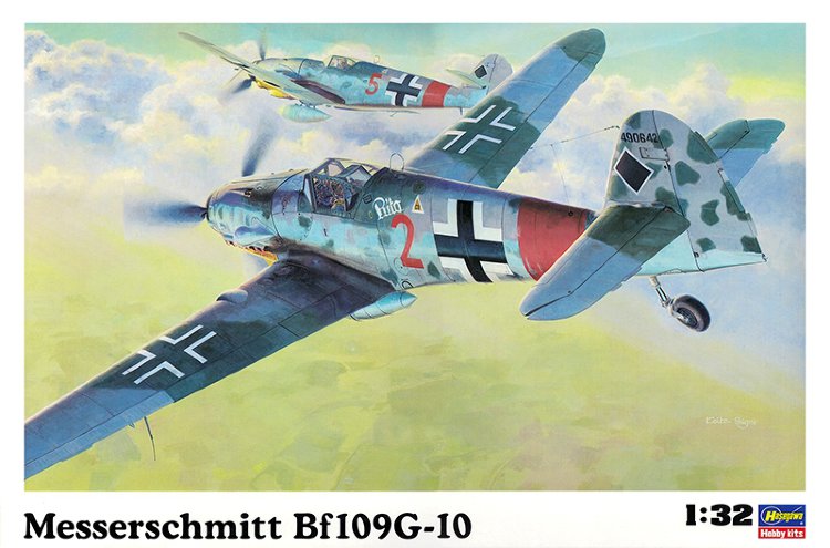 Bf.109 G 10 "Мессершмитт" немецкий истребитель сборная модель 1/32