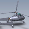 Doblhoff WNF 342 Легкий разведывательный вертолет сборная модель 1/48