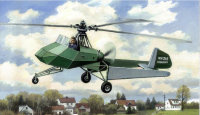 Doblhoff WNF 342 Легкий разведывательный вертолет сборная модель 1/48