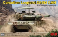 Канадський танк LEOPARD 2A6M CAN збірна модель з робочими траками