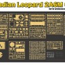 Канадский танк LEOPARD 2A6M CAN сборная модель с рабочими траками
