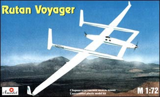 Rutan Voyager airplane