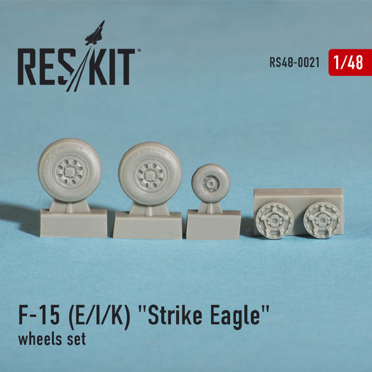 F-15 (E/I/K) "Strike Eagle" McDonnell Douglas набор смоляных колес 1/48 