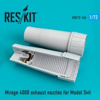 Mirage 4000 exhaust nozzles for Model Svit