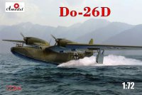 Do- 26D  немецкая летающая лодка - дальний морской разведчик сборная модель 1/72