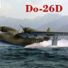 Do- 26D  немецкая летающая лодка - дальний морской разведчик сборная модель 1/72