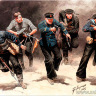 Радянські моряки в атаці (1941-42) збірні фігурки