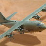 C-130J C5 HERCULES Геркулес военно-транспортный самолет сборная модель (1:48)