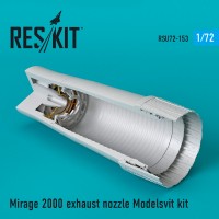 Mirage 2000 exhaust nozzle Modelsvit
