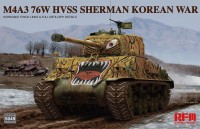 Танк M4A3 76W HVSS Sherman (война в Корее) пластиковая сборная модель