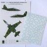 Su-25UB Blue 60, Ukranian Air Forces, clover camouflage mask