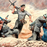 Soviet Marines and German Infantry, Hand-to-hand Combat, 1941-1942. Eastern Front Battle Series, Kit No.2 plastic figures