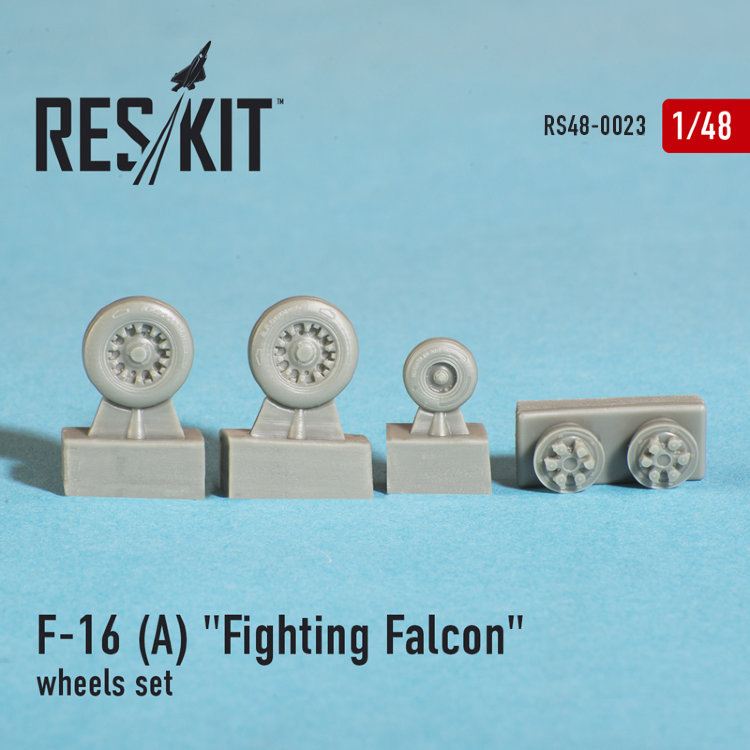 F-16 A "Fighting Falcon" General Dynamics  набор смоляных колес 1/48