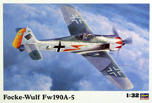 FW-190A-5  Focke Wulf   "Фокке-Вульф" Истребитель-бомбардировщик сборная модель 1/32