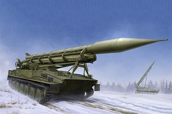 ЛУНА 2К6 советский ракетный комплекс сборная модель 1/35