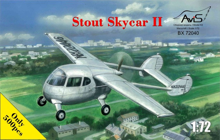 Stout Skycar II plastic model kit