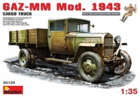 Вантажний автомобіль ГАЗ-ММ зразка 1943 р. збірна модель