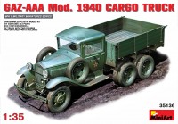Вантажний автомобіль ГАЗ-ААА зразка 1940 р збірна модель