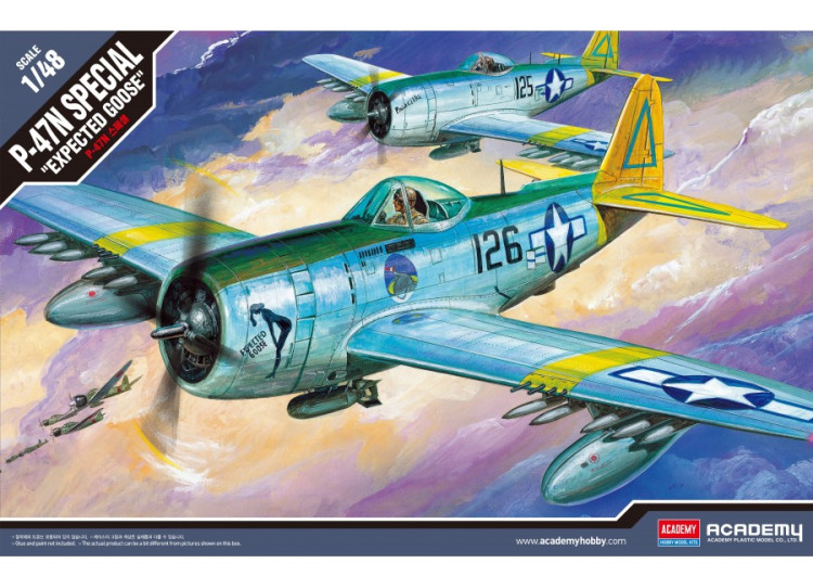 ACADEMY 12281 P-47N Thunderbolt  SPECIAL Expected Goose