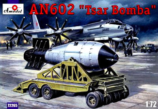 AN-602 "Царь -Бомба" . Советский термоядерный боеприпас.