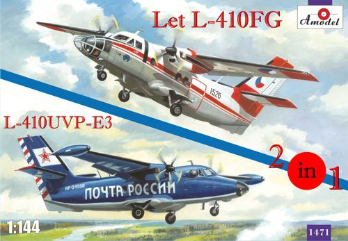 L-410FG & L-410UVP-E3 (Чехословакия, Почта РОССИИ ) 2 модели в наборе