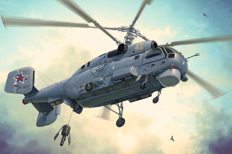 Ka-27 Helix -Противолодочный вертолет сборная модель