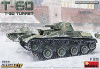 Т-60 советский легкий танк (с башней Т-30) сборная модель с интерьером 1/35