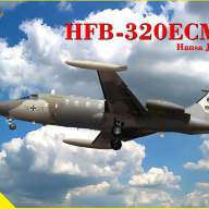 Kit Plastique à Monter Learjet-35A (Guerre Des Malouines 1982 - F.A.A.) - Échelle 1/72 - Marque SOVA-M (Neuf)
