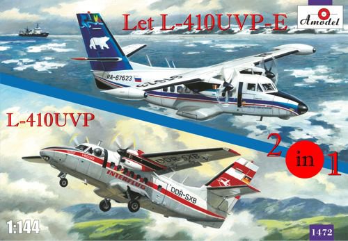 Let L-410UVP & L-410UVP-E ( INTERFLUG , Полярная авиация) 2 модели в наборе