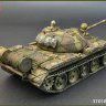 Т-55 Советский танк модификация  1963 г. сборная модель  с интерьером 1/35